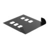 Delock - Bay adaptér pro datový sklad - 5,25"/2 x 2,5" - cerná - pro P/N: 47005, 47011