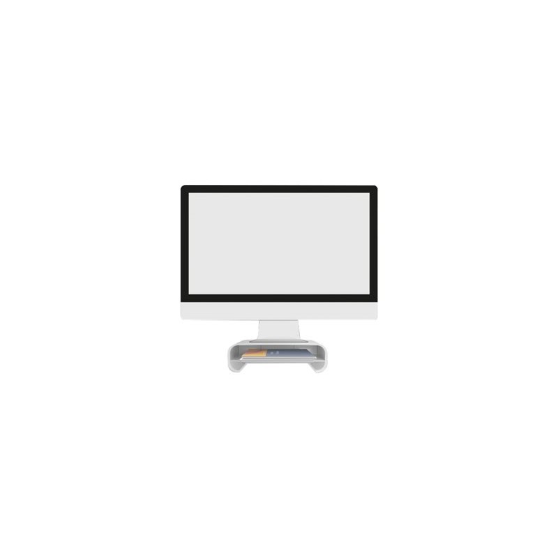 Monitor Stand with Drawer white, Monitor Stand with Drawer white