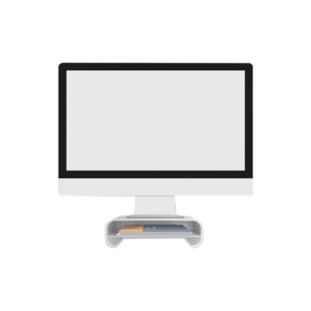 Monitor Stand with Drawer white, Monitor Stand with Drawer white