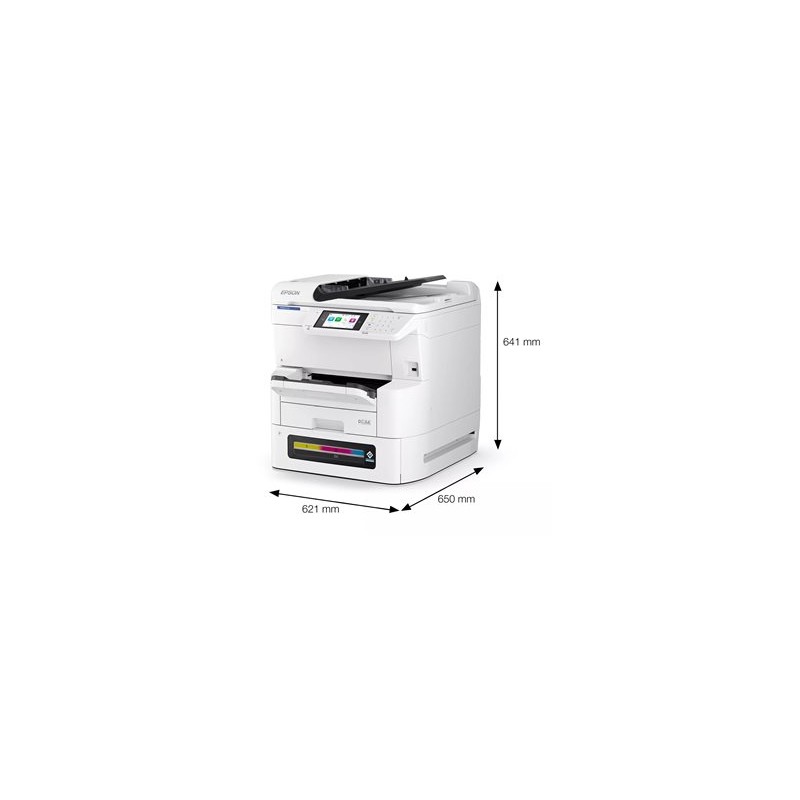 EPSON WorkForce Pro EM-C8100RDWF, 4v1, A3, 4800x1200dpi, 35ppm, Duplex, RIPS
