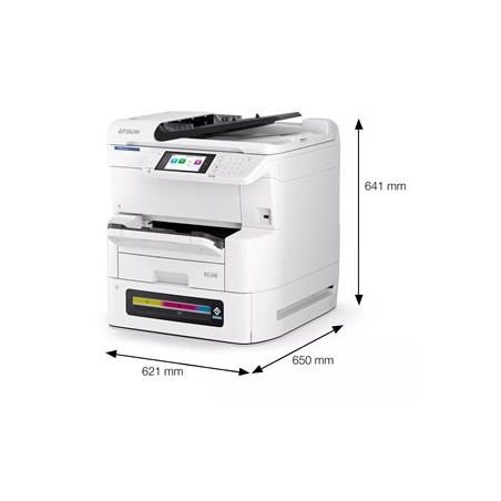 EPSON WorkForce Pro EM-C8100RDWF, 4v1, A3, 4800x1200dpi, 35ppm, Duplex, RIPS