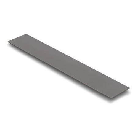 Delock - Tepelná podložka - vodivý, 120 x 20 x 0,5 mm, pro M.2 moduly, 3,2 W/mK, nízké vytékání oleje - šedá