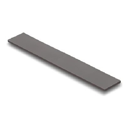 Delock - Tepelná podložka - vodivý, 120 x 20 x 3 mm, pro M.2 moduly, 3,2 W/mK, nízké promaštování - šedá