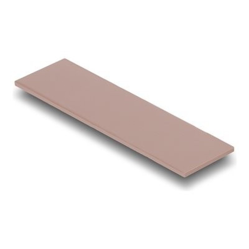 Delock - Tepelná podložka - vodivý, 70 x 20 x 1,75 mm, pro moduly M.2, 3,0 W/mK, bez silikonu - ružová