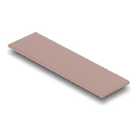Delock - Tepelná podložka - vodivý, 70 x 20 x 1,75 mm, pro moduly M.2, 3,0 W/mK, bez silikonu - ružová