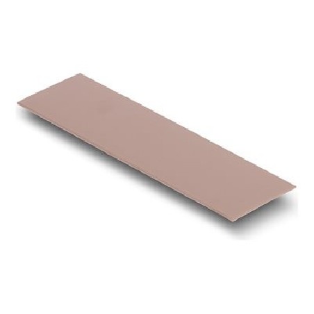 Delock - Tepelná podložka - vodivý, 70 x 20 x 0,75 mm, pro M.2 moduly, 3,0 W/mK, bez silikonu - ružová