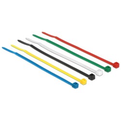Delock Colored - Sada kabelových úvazků - 10 cm
