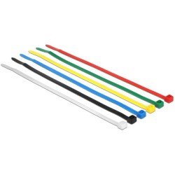 Delock Colored - Sada kabelových úvazku - 20 cm