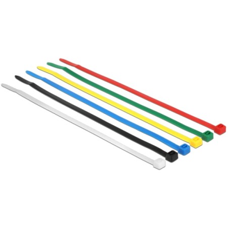 Delock Colored - Sada kabelových úvazku - 20 cm