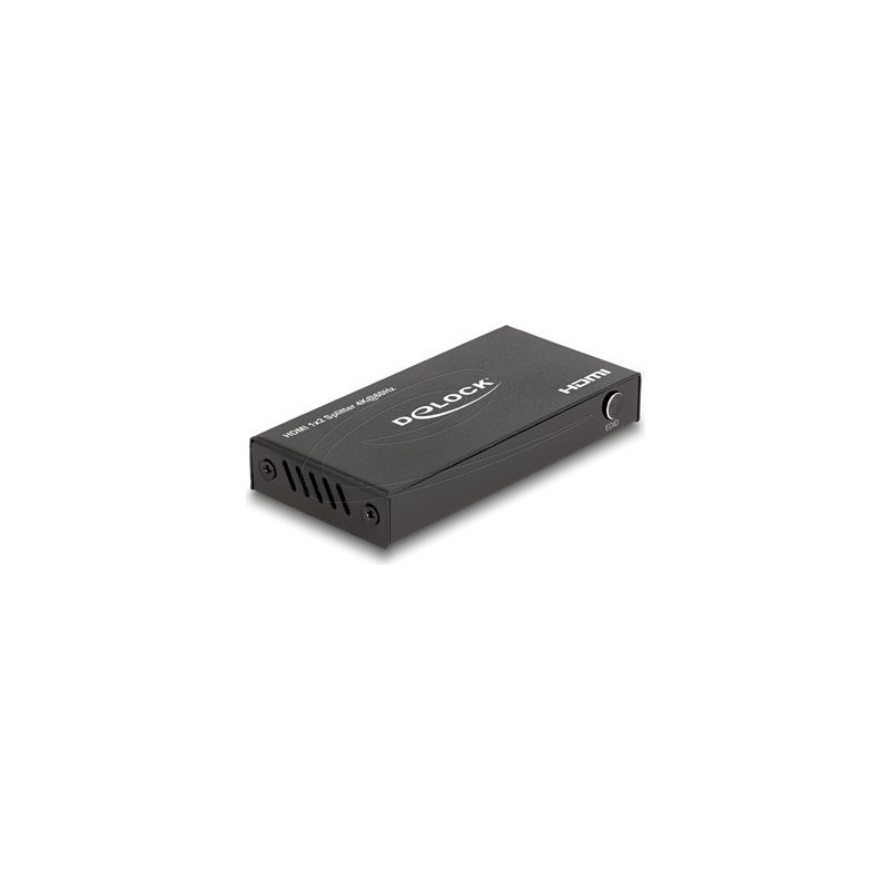 Delock - Spínac video/audio - 4K, 60Hz, with downscaling - 2 x HDMI - desktop