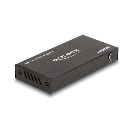 Delock - Spínac video/audio - 4K, 60Hz, with downscaling - 2 x HDMI - desktop