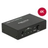 Delock HDMI UHD Switch 3 x HDMI in 1 x HDMI out 4K - Spínač video/audio - 3 x HDMI - desktop 18683