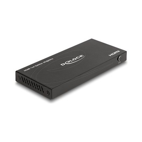 Delock - Spínac video/audio - 4K, 60Hz, with downscaling - 4 x HDMI - desktop