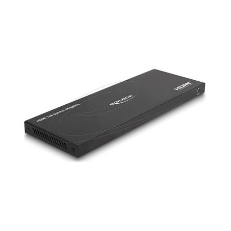 Delock - Rozdelovac video / audio - 4K, 60Hz, with downscaler - 8 x HDMI - desktop