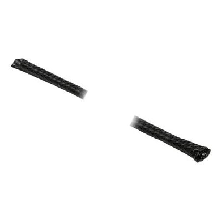 Delock Stretchable - Braided expandable sleeving - 5 m - černá