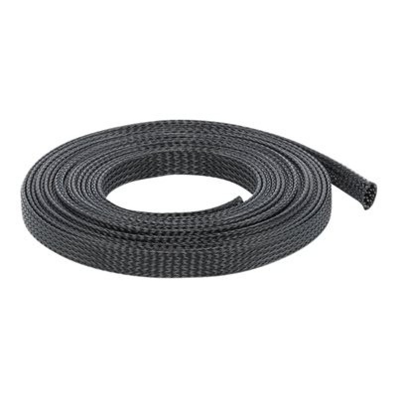 Delock Braided Sleeving - Braided expandable sleeving - 5 m - černá