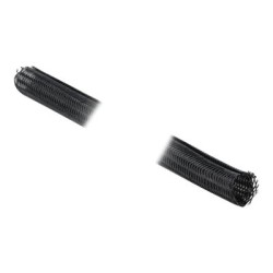Delock Braided Sleeving self-closing - Pletené zapouzdření - 2 m - černá 18855