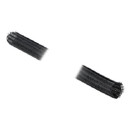 Delock Braided Sleeving self-closing - Pletené zapouzdření - 2 m - černá 18855