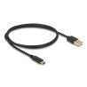 Delock - Rozdelovac/prepínac videa - 10 Gbps, obousmerný, 8K - 2 x USB-C - desktop