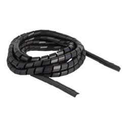 Delock - Spirálový obal na kabel - 2 m - černá 19014