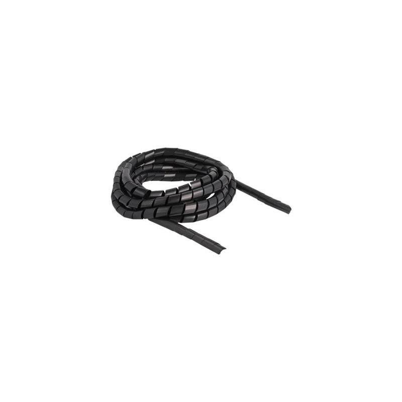 Delock - Spirálový obal na kabel - 2 m - černá 19014