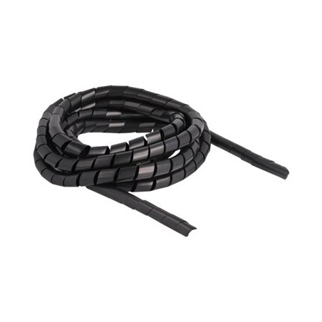 Delock - Spirálový obal na kabel - 2 m - černá 19014