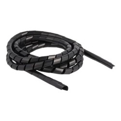 Delock - Spirálový obal na kabel - 2 m - černá 19015
