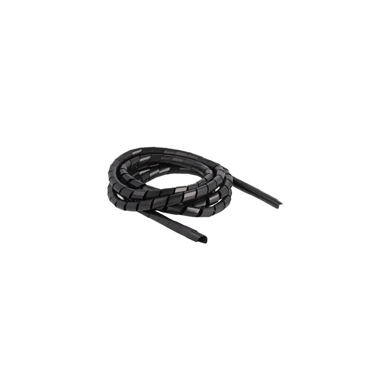 Delock - Spirálový obal na kabel - 2 m - černá 19015