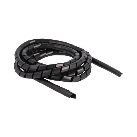 Delock - Spirálový obal na kabel - 2 m - černá 19015