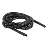 Delock - Spirálový obal na kabel - 2 m - černá 19015
