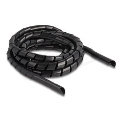 Delock - Spirálový obal na kabel - 2 m - černá 19022