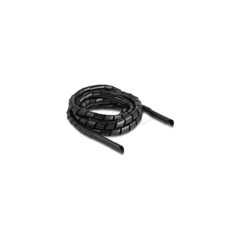 Delock - Spirálový obal na kabel - 2 m - černá 19022