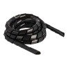 Delock - Spirálový obal na kabel - 2 m - černá 19024