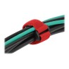 Delock - Kabelový úvazek s háckem a ockem - 19 cm - cervená (balení 5)
