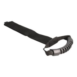 Delock - Stahovací páska na kabely - upínání s háčkem a očkem, L 710 x W 50 mm - 71 cm - černá