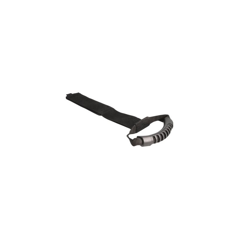 Delock - Stahovací páska na kabely - upínání s háčkem a očkem, L 710 x W 50 mm - 71 cm - černá