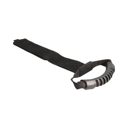Delock - Stahovací páska na kabely - upínání s háčkem a očkem, L 710 x W 50 mm - 71 cm - černá