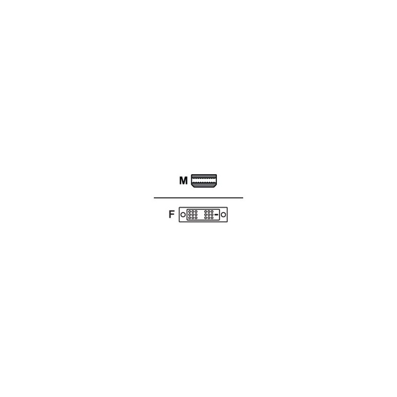 AMD - Video adaptér - Mini DisplayPort (M) do DVI-D (F)