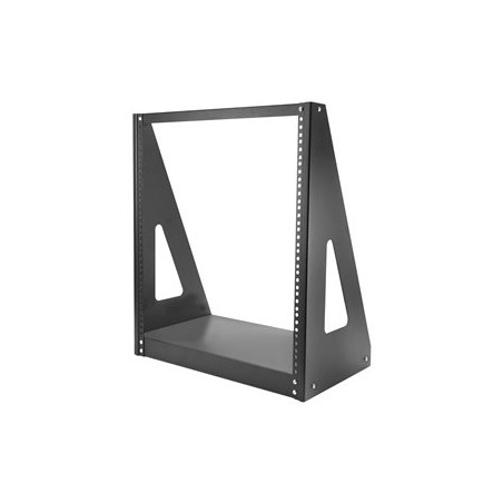 StarTech.com 12U Heavy Duty 2 Post Open Frame Network Rack - 350lbs - 19" Free Standing Desktop Rack for Computer, AV, Media