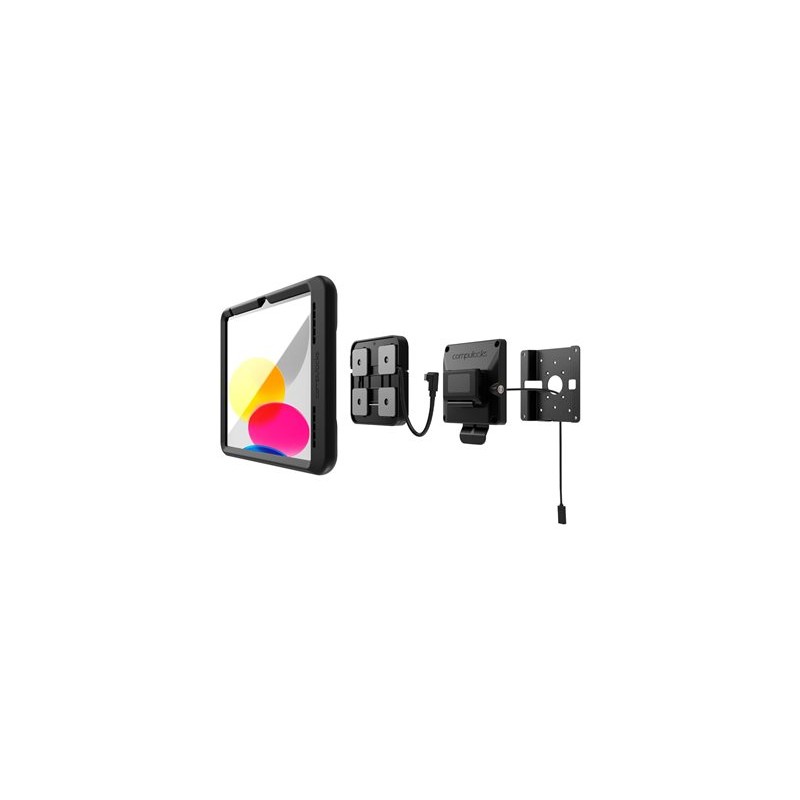 Compulocks iPad 10th-11th (A16) Gen PowerMove Wall Mount Black - Montážní sada (montáž na zed) - pro tablet - cerná - velikost
