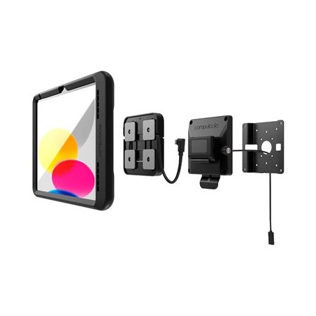 Compulocks iPad 10th-11th (A16) Gen PowerMove Wall Mount Black - Montážní sada (montáž na zed) - pro tablet - cerná - velikost