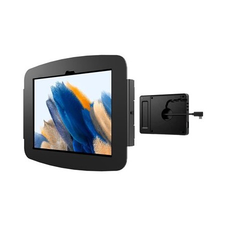 Compulocks Galaxy Tab A8 10.5" Space Enclosure Wall Mount Plus Hub - Škrín - pro tablet - plus hub - cerná - montáž na stenu