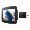 Compulocks Galaxy Tab A8 10.5" Space Enclosure Wall Mount Plus Hub - Škrín - pro tablet - plus hub - cerná - montáž na stenu
