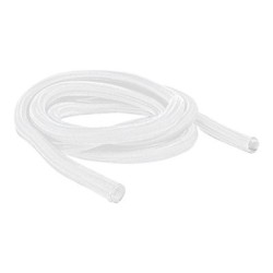 Delock Braided Sleeving self-closing - Pletené zapouzdrení - 2 m - bílá