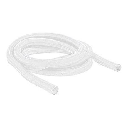 Delock Braided Sleeving self-closing - Pletené zapouzdrení - 2 m - bílá