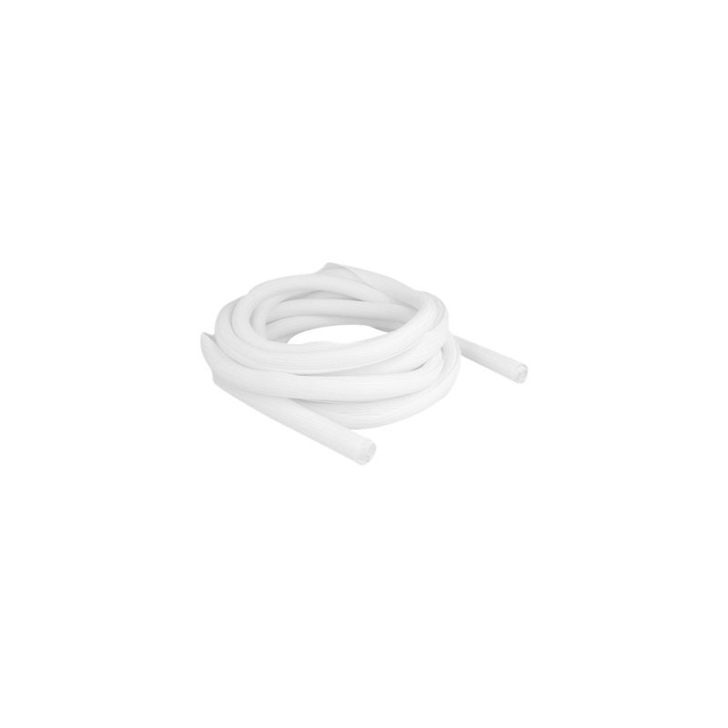 Delock - Pletené zapouzdrení - prumer 19 mm - 5 m - bílá