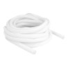 Delock - Objímka pro správu kabelů - průměr 19 mm - 10 m - bílá