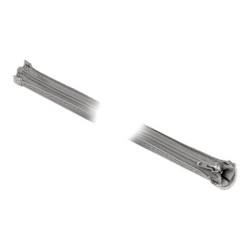 Delock - Pletené zapouzdrení - prumer 20 mm se zapínáním na zip - 2 m - šedá