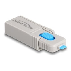 Delock - Blokátor portu Micro USB - šedá, modrá (balení 5)