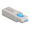 Delock - Blokátor portu Micro USB - šedá, modrá (balení 5)